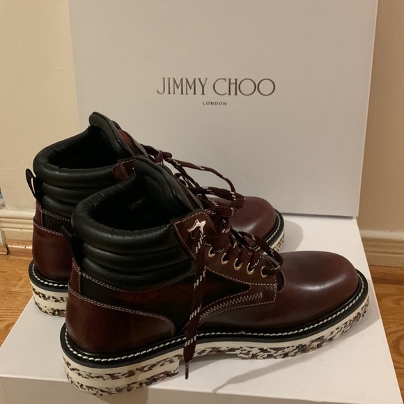 BRAND NEW Jimmy Choo Combat Style Men’s Boot - Picture 3 of 10